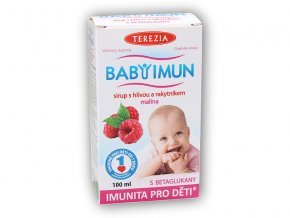 Terezia Baby imun sirup s hlívou a rakytníkem 100ml