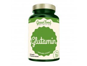 GreenFood Nutrition Glutamin 120 vegan kapslí