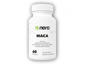 Nero Maca Root, Peruánský ženšen, 1000mg 60 kapslí