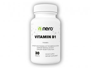 Nero Vitamin B1 Thiamin 100mg 30 kapslí
