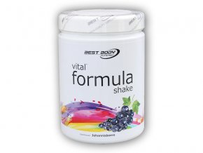 Best Body Nutrition Vital formula shake černý rybíz 500g  + šťavnatá tyčinka ZDARMA