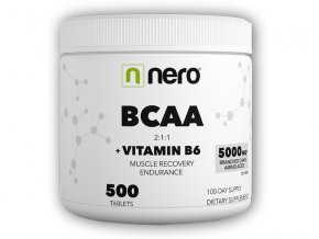 Nero BCAA 2:1:1 + Vitamin B6 500 tablet  + šťavnatá tyčinka ZDARMA