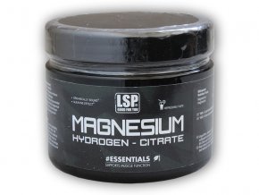 LSP Nutrition Magnesium hydrogen citrate pulver 500g  + šťavnatá tyčinka ZDARMA