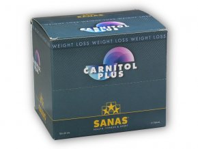 Sanas Carnitol plus 30 ampulí á 22ml  + šťavnatá tyčinka ZDARMA