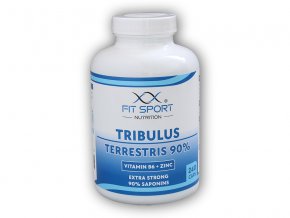 FitSport Nutrition Tribulus Terrestris 90% + Vitamin B6 + Zinc 240 caps  + šťavnatá tyčinka ZDARMA