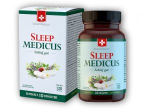 SwissMedicus SleepMedicus 120 tobolek  + šťavnatá tyčinka ZDARMA