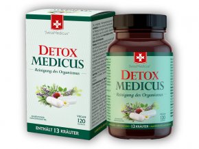 SwissMedicus DetoxMedicus 120 tobolek  + šťavnatá tyčinka ZDARMA