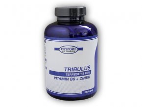 Fitsport Tribulus Terrestris 90% + B6 + Zinek 240cps  + šťavnatá tyčinka ZDARMA