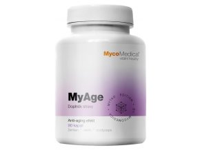 MycoMedica MyAge 90 kapslí  + šťavnatá tyčinka ZDARMA