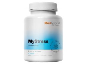 MycoMedica MyStress 90 kapslí  + šťavnatá tyčinka ZDARMA