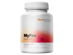 MycoMedica MyFire 90 kapslí  + šťavnatá tyčinka ZDARMA