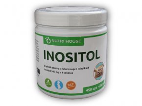 Nutri House Inositol 450 kapslí  + šťavnatá tyčinka ZDARMA