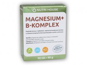 Nutri House Magnesium + B-komplex 90 tablet