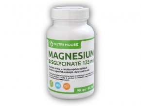 Nutri House Magnesium Bisglycinate 125mg 90cps