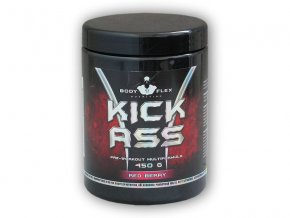 Bodyflex Kick Ass pre workout 450g  + šťavnatá tyčinka ZDARMA