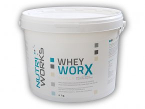 Nutri Works Whey Worx 4000g  + šťavnatá tyčinka ZDARMA