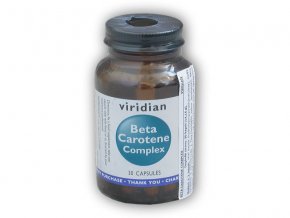 Viridian Beta Carotene Complex 30 kapslí