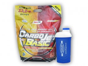 Fitsport CarboJet Basic 6000g + šejkr (Varianta banana)
