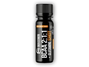 MAXXWIN BCAA + Glutamine shot 60ml (Varianta višeň)