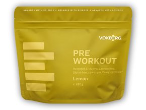 Voxberg Pre-Workout 480g (Varianta citron)