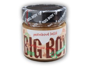 BigBoy Perníkové latté - lískovo mandlový krém 220g