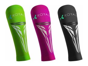 Royal Bay Race - Kompresní lýtkové návleky (Varianta černá L)
