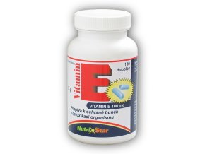 Nutristar Vitamín E 100mg 100 kapslí