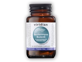 Viridian Saccharomyces Boulardii 30 kapslí  + šťavnatá tyčinka ZDARMA