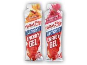 High5 Electrolyte Energy Gel 60g (Varianta malina)