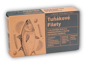 Aveiro Tuňákové filety v olivovém oleji s pomerančem 120g