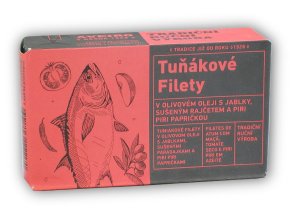 Aveiro Tuňákové filety s jablky a rajčetem 120g