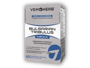 VemoHerb VemoHerb Bulgarian Tribulus Maxx 60cps  + šťavnatá tyčinka ZDARMA