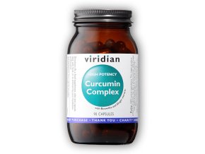 Viridian Curcumin Complex 90 kapslí  + šťavnatá tyčinka ZDARMA