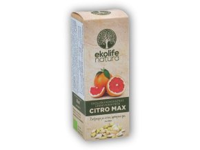 Ekolife Natura Citro Max Organic 50ml Bio ze semínek grepu