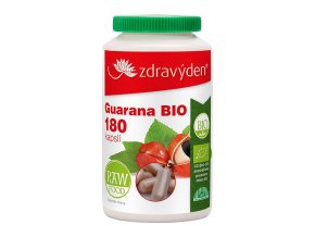 Zdravý den Guarana BIO 180 kapslí