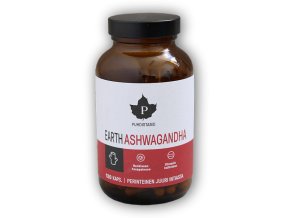 Puhdistamo Earth Ashwagandha BIO 120 kapslí  + šťavnatá tyčinka ZDARMA