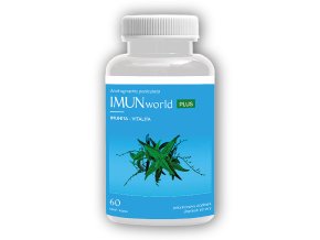 Herbal World IMUNworld PLUS - Právenka latnatá 60 kapslí  + šťavnatá tyčinka ZDARMA
