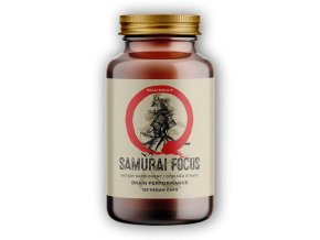 BrainMax Samurai Focus 120 rostlinných kapslí  + šťavnatá tyčinka ZDARMA