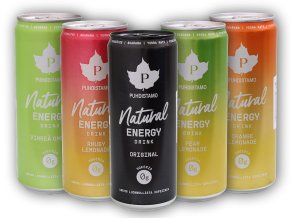 Puhdistamo Natural Energy Drink 330ml (Varianta green apple)