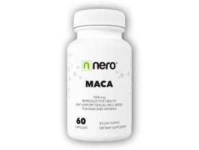 Nero Maca Root, Peruánský ženšen, 1000mg 60 kapslí