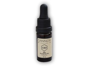 Cannor CBD konopný olej celospektrální 30% 10ml  + šťavnatá tyčinka ZDARMA