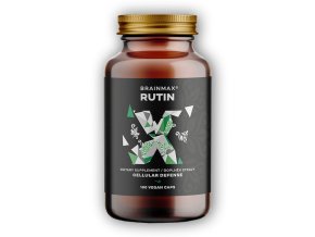 BrainMax Rutin 500mg 100 rostlinných kapslí