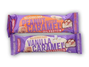 Nutrend Delicious bar 50g (Varianta vanilka karamel)