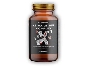 BrainMax Astaxanthin Complex 60 rostlinných kapslí  + šťavnatá tyčinka ZDARMA