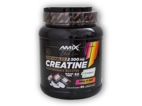 Amix Black Line Black Line Creatine Creapure 2500mg 60 Chewable Tabs Zero Sugar