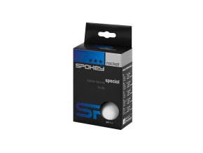 Spokey SPECIAL-Pingpongové míčky 3* bílé - 6ks