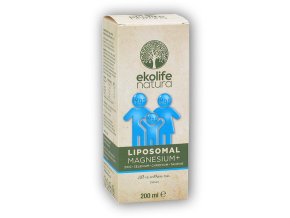 Ekolife Natura Liposomal Magnesium+ 200ml  + šťavnatá tyčinka ZDARMA