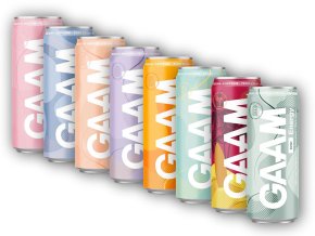 GAAM Energetický Nápoj GAAM 330ml náhrada za Celsius (Varianta lemonade)