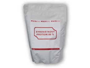 Nutristar Syrovátkový protein 80% sáček 1000g  + šťavnatá tyčinka ZDARMA
