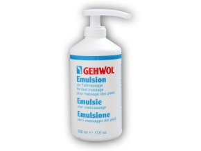 Gehwol Emulsion masážní 500ml s pumpou  + šťavnatá tyčinka ZDARMA